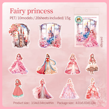 #02522 Princess Series Sticker