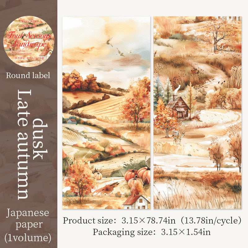 #03090 Four Seasons Scenery Series Tape