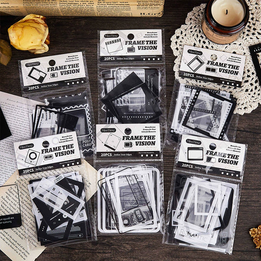 H1#02021 Frame Museum Series Sticker