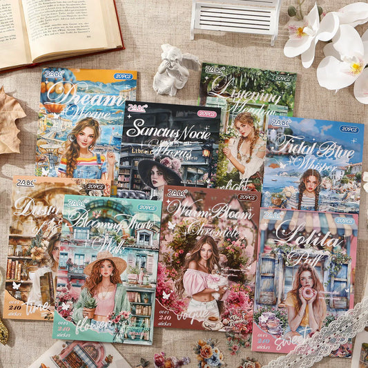 E5#21039  Sticker/Paper Book