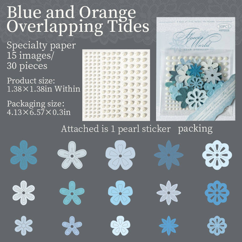 #02598 Colorful World Series Material Paper