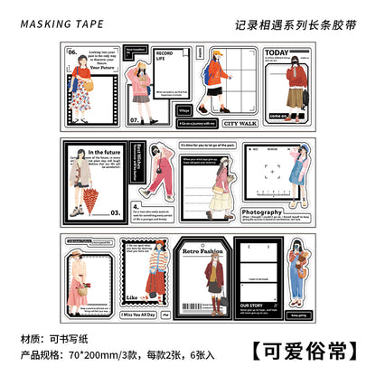 #02531 Memory of Meet Series Sticker