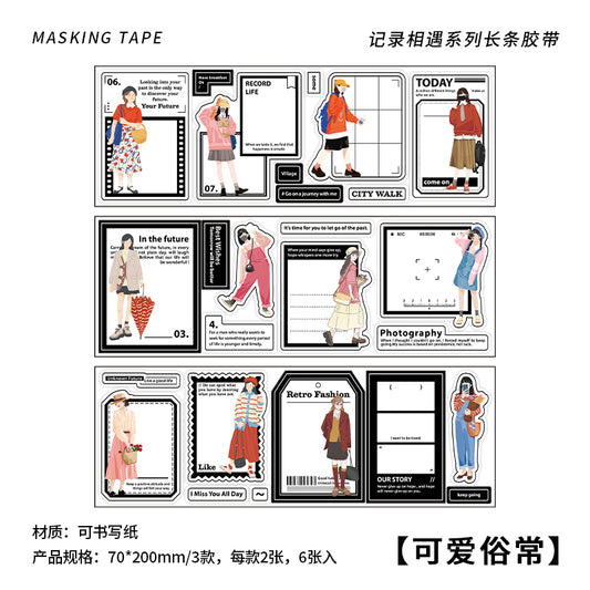 #02531 Memory of Meet Series Sticker