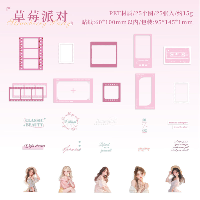 #02473 Girls Memory Series Sticker