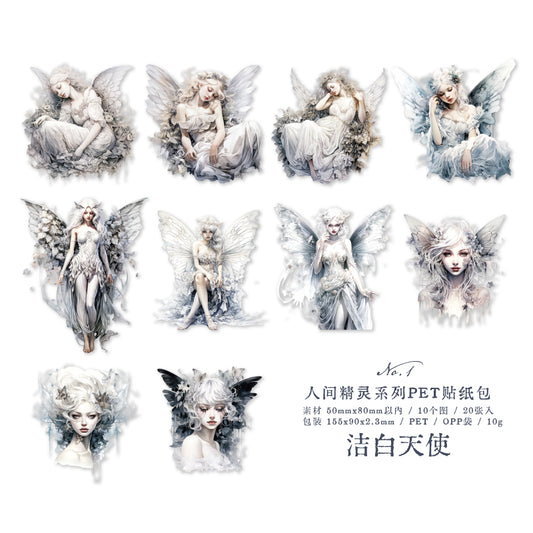 #02144 Pretty Elven Series Sticker