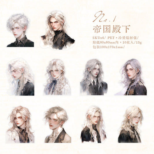 #02398 Handsome Boy Series Sticker
