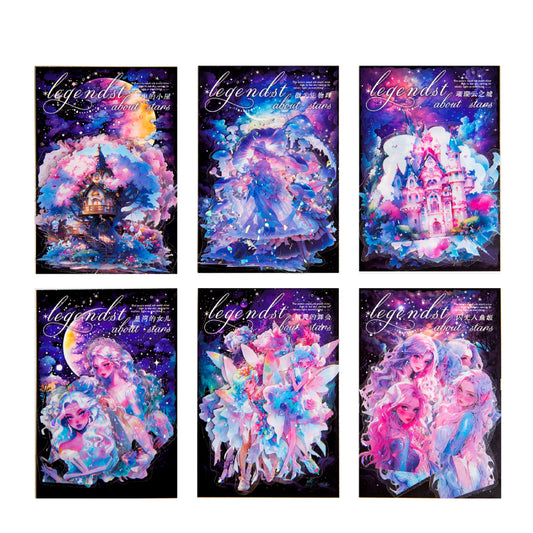 #02456 Star Fairy Series Sticker
