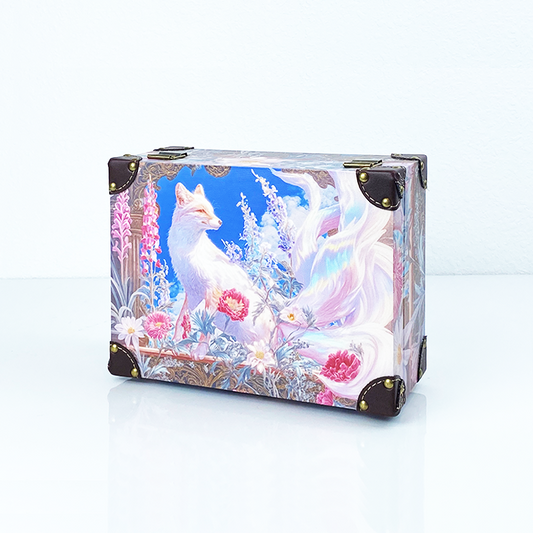 #010100 Customized Pattern Wooden Box