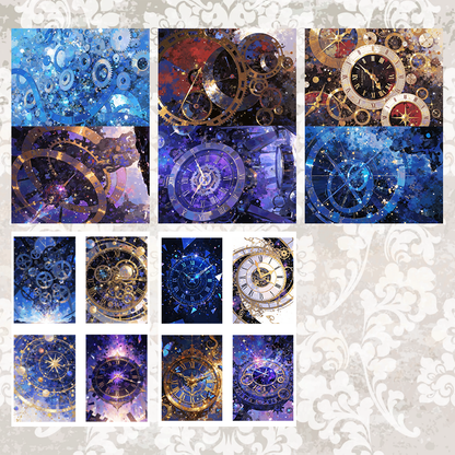 #5A100 POI Print A5 Cardstock Paper Set 10 Pcs
