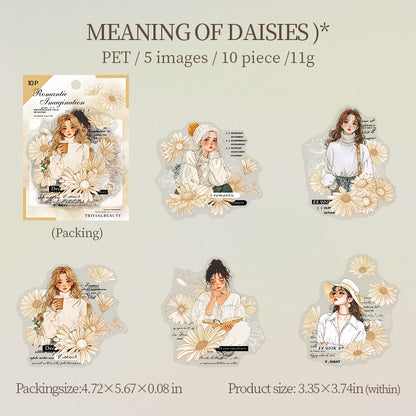 #02859 Fantasy Romantic Series Sticker