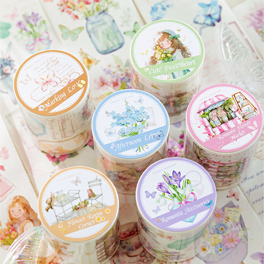 #03010  Flower Shop Series Tape Roll