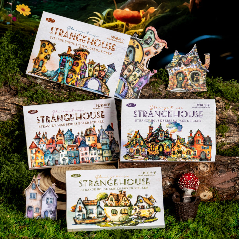 #02482 Strange House Series Sticker