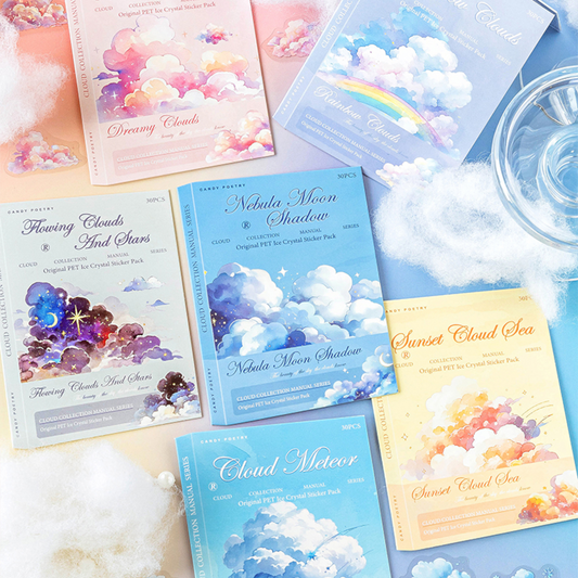 #02112 Colorful Cloud Series Sticker