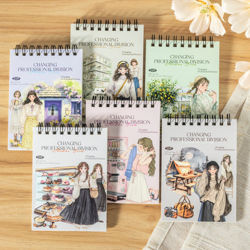 #02349 Girl's Career Series Sticker