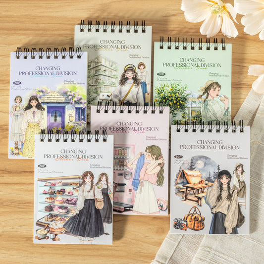 #02349 Girl's Career Series Sticker