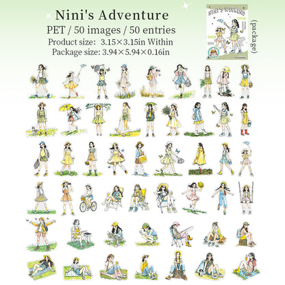 #02666 NiNis Weekend Series Sticker
