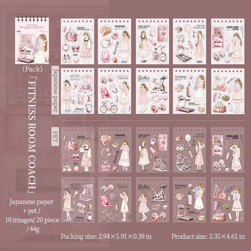 #02349 Girl's Career Series Sticker