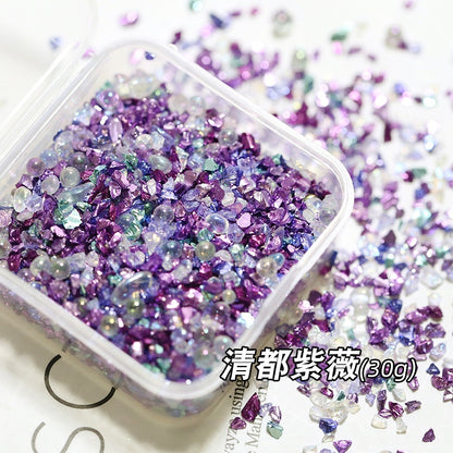 #05007 Junk Journal Colorful Gravel