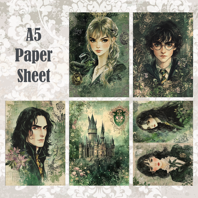 #5A133 POI Print A5 Cardstock Paper Set 10 Pcs HP