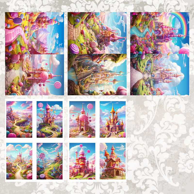 #13 POI Print A5 Cardstock Paper Set 10 Pcs