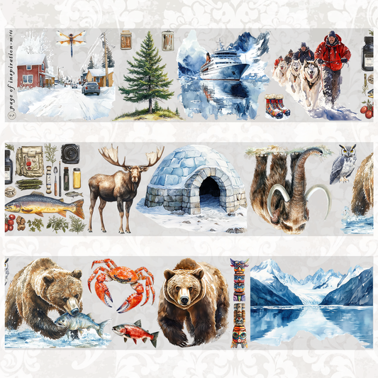 #M146 Customized PET Tape Animal