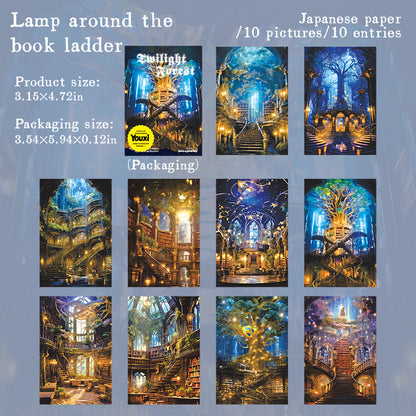 #02100 Twilight Forest Series Sticker