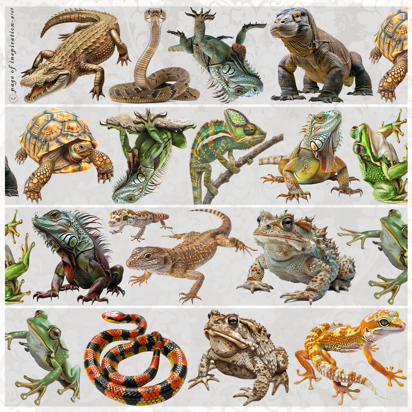 #S169 Customized PET Tape Animal