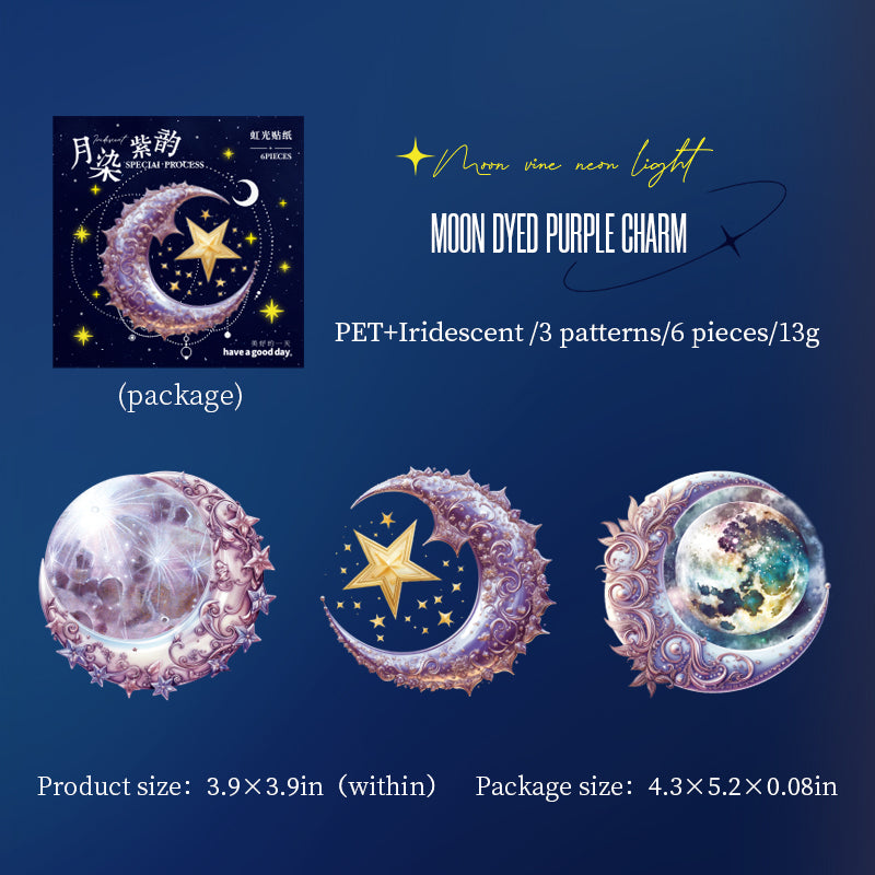 #02269 Theme of Moon Series Sticker