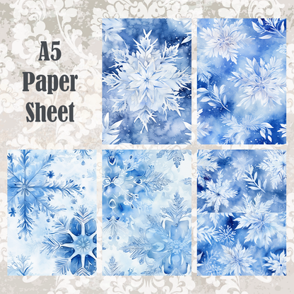 #5A178 POI Print A5 Cardstock Paper Set 10 Pcs