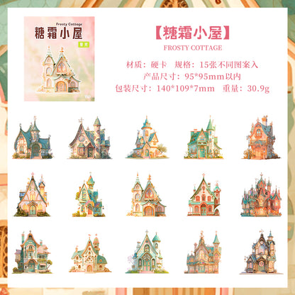 #02192 Cute House Series Sticker