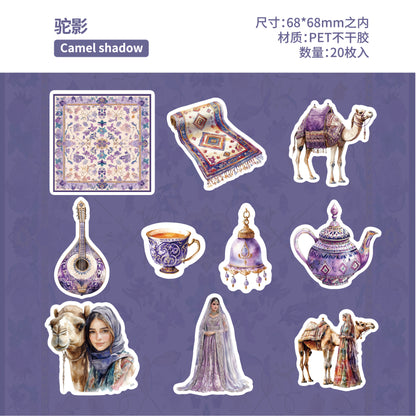 #02052 Middleast Style Series Sticker