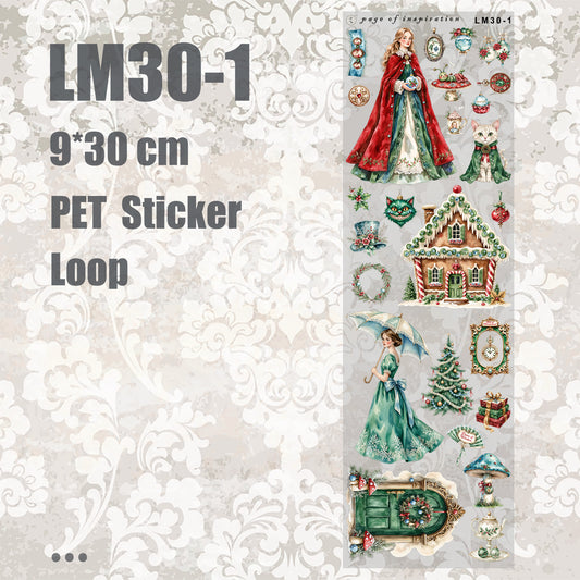 #LM30 M PET Sticker Loop