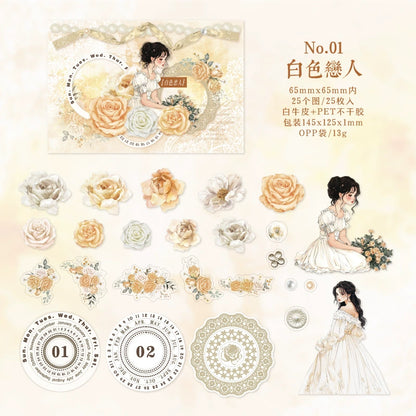 #02591 Rose Lover Series Sticker