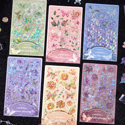 #02478 Butterfly and Flower Series Sticker