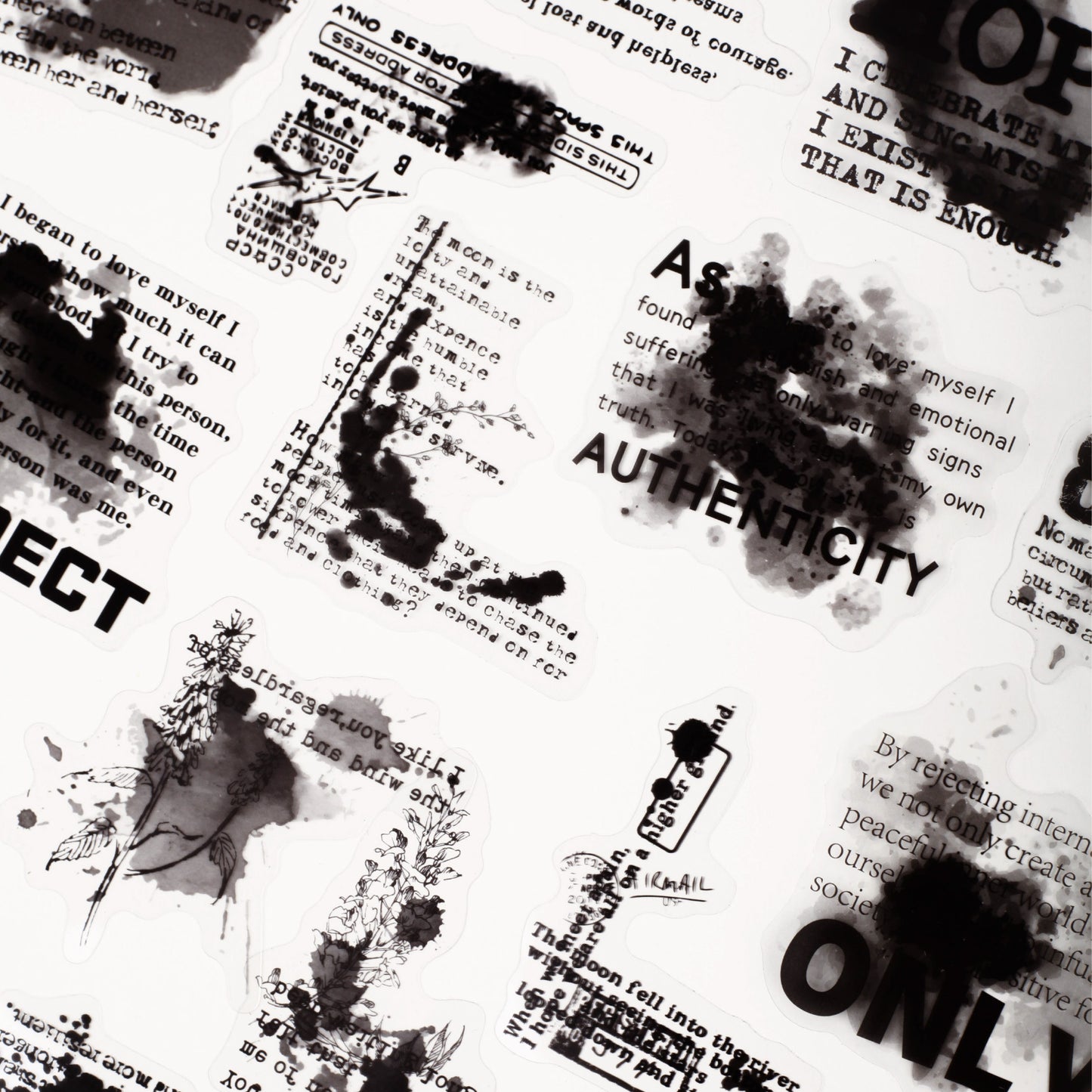#02634 Washi Ink Series Sticker