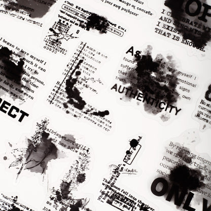 #02634 Washi Ink Series Sticker
