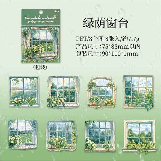 #02886 Scenery Series Sticker