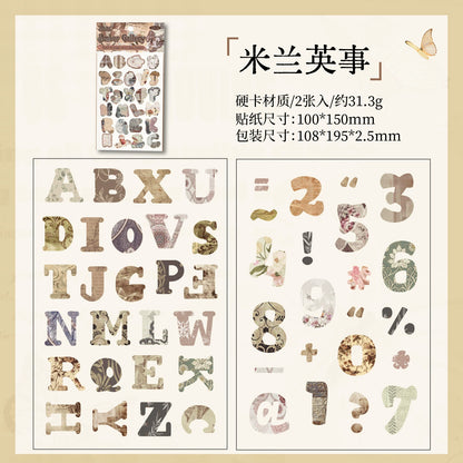 #02770 Bloon English Gallery Series Sticker