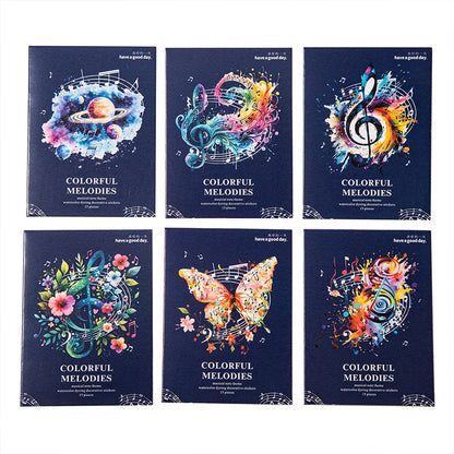 #02496 Washi Music Series Sticker