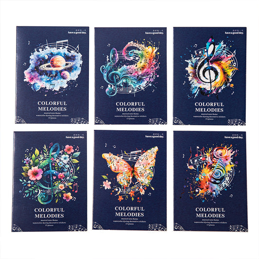 #02496 Washi Music Series Sticker