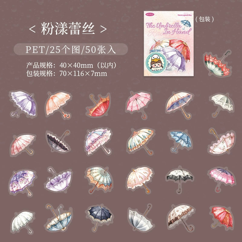 #02794 Fantasy Umberlla Series Sticker