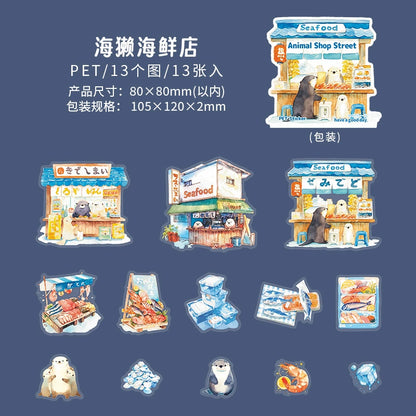 #02881 Animal Shop Series Sticker