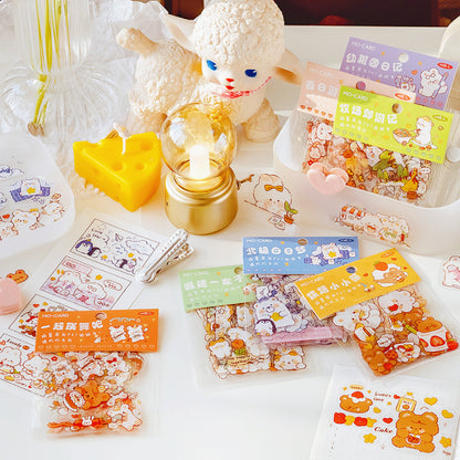 #02154 Cute Bear Series Sticker