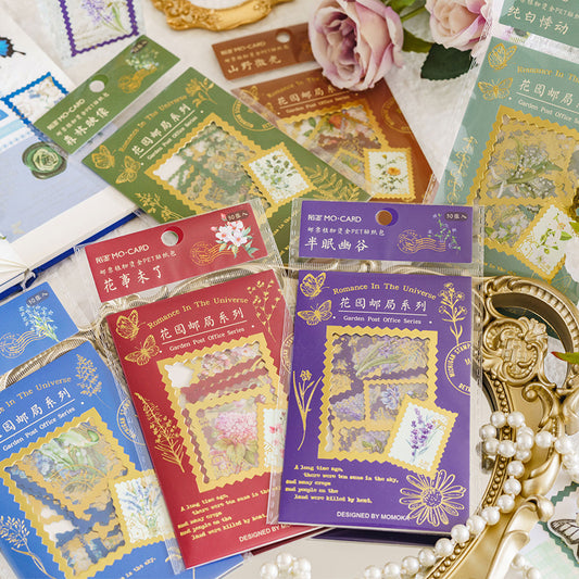 #02344 Golden Stamp Series Sticker