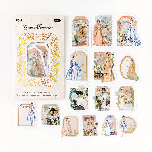 #02498 Beautiful Day Series Sticker
