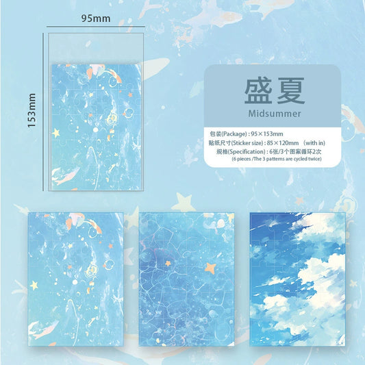 #02827 Healing Time Series Sticker