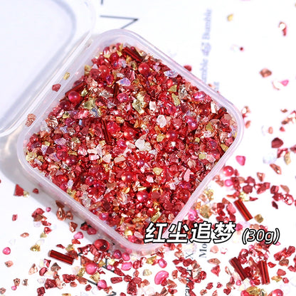 #05007 Junk Journal Colorful Gravel