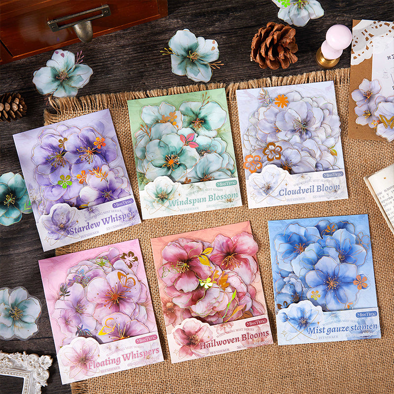 #02095 Mist Flower Series Sticker