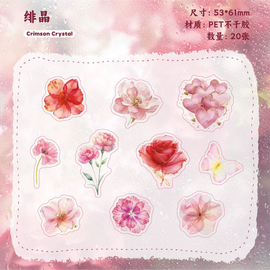 #02848 Washi Flower Series Sticker