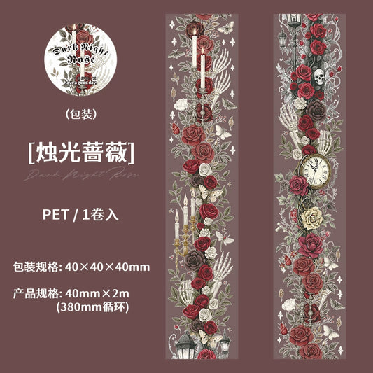 #03163 Gothic Flower  Series Tape